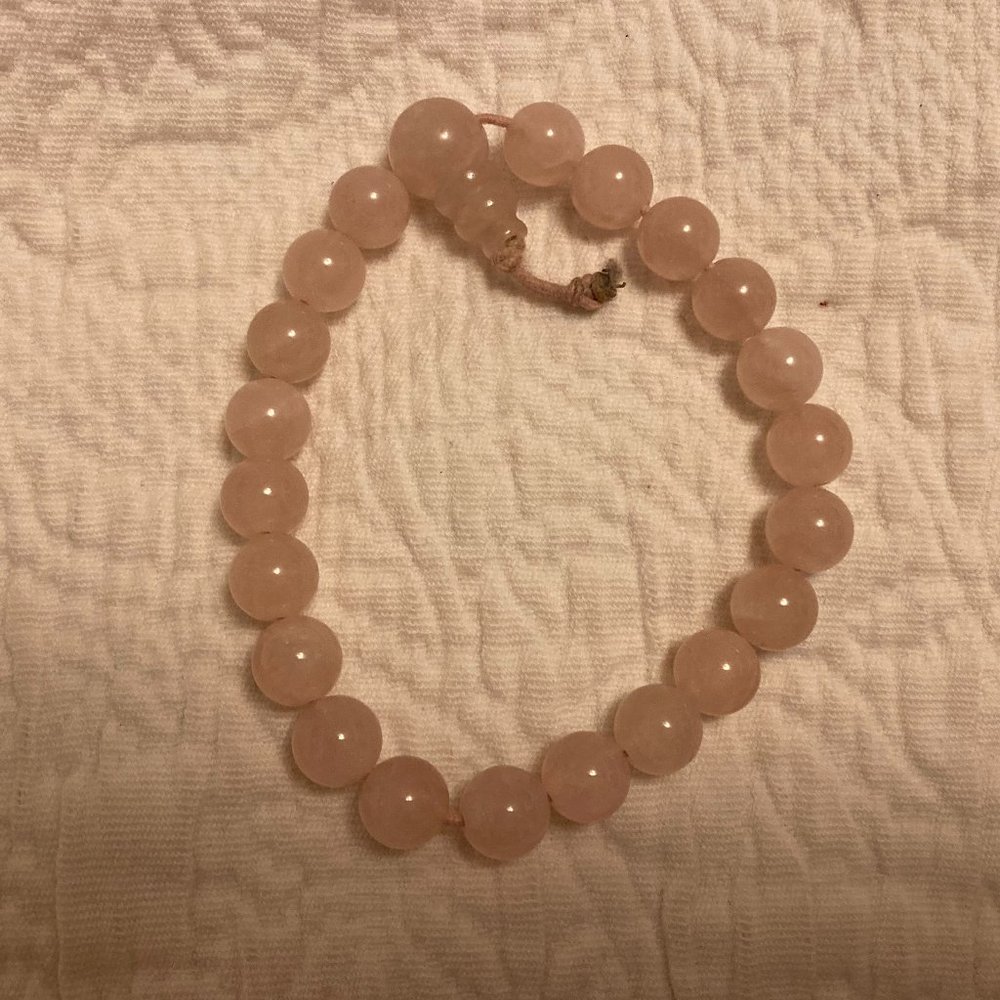 Pink Jade Bracelet